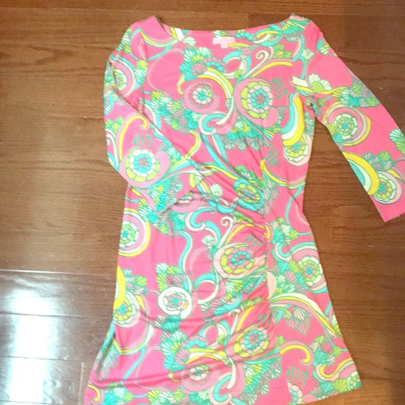 Lilly Pulitzer Dresses & Skirts - Lilly Pulitzer 3 quarter sleeve cotton dress